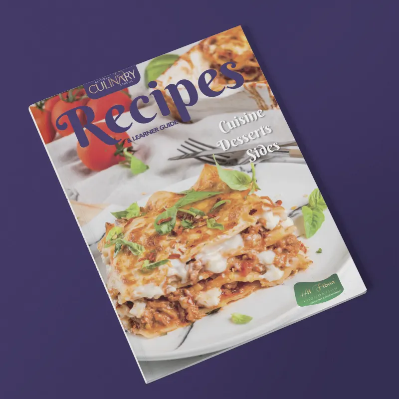 culinary recipe book
